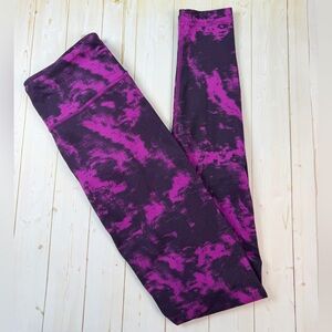 Lululemon Wunder Under Full-On Luon Leggings in Breezie Regal Plum Black Size 4